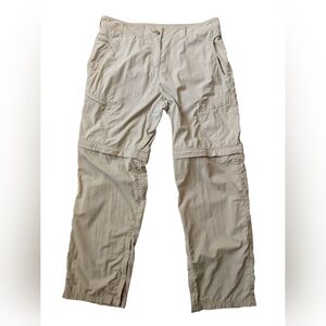 Exofficio Tan Hiking Pants Convertible Shorts Women's 12